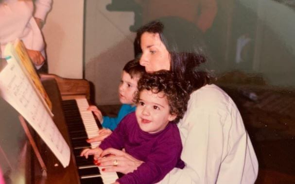 Rhonda Ehrlich with her sons Matthew and Max Ehrich.